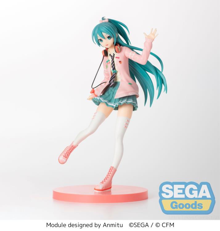 SEGA SPM FIGURE HATSUNE MIKU (RIBBON GIRL) - PROJECT DIVA ARCADE FUTURE TONE SEGA SPM FIGURE HATSUNE MIKU (RIBBON GIRL) - PROJECT DIVA ARCADE FUTURE TONE